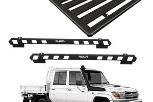 Ridge Mount and Titan Tray 1500x1400 Tray Combo. to suit Toyota 79 Series LC