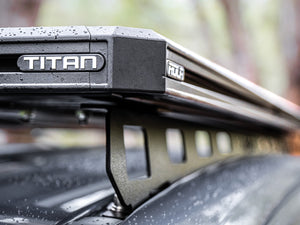 Mitsubishi Triton MV GSR(2024 ON - Factory Rails) 1500x1200 Titan Tray with Ridge Mount combo