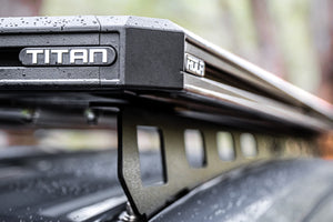 Mitsubishi Triton MV GSR(2024 ON - Factory Rails) 1500x1200 Titan Tray with Ridge Mount combo