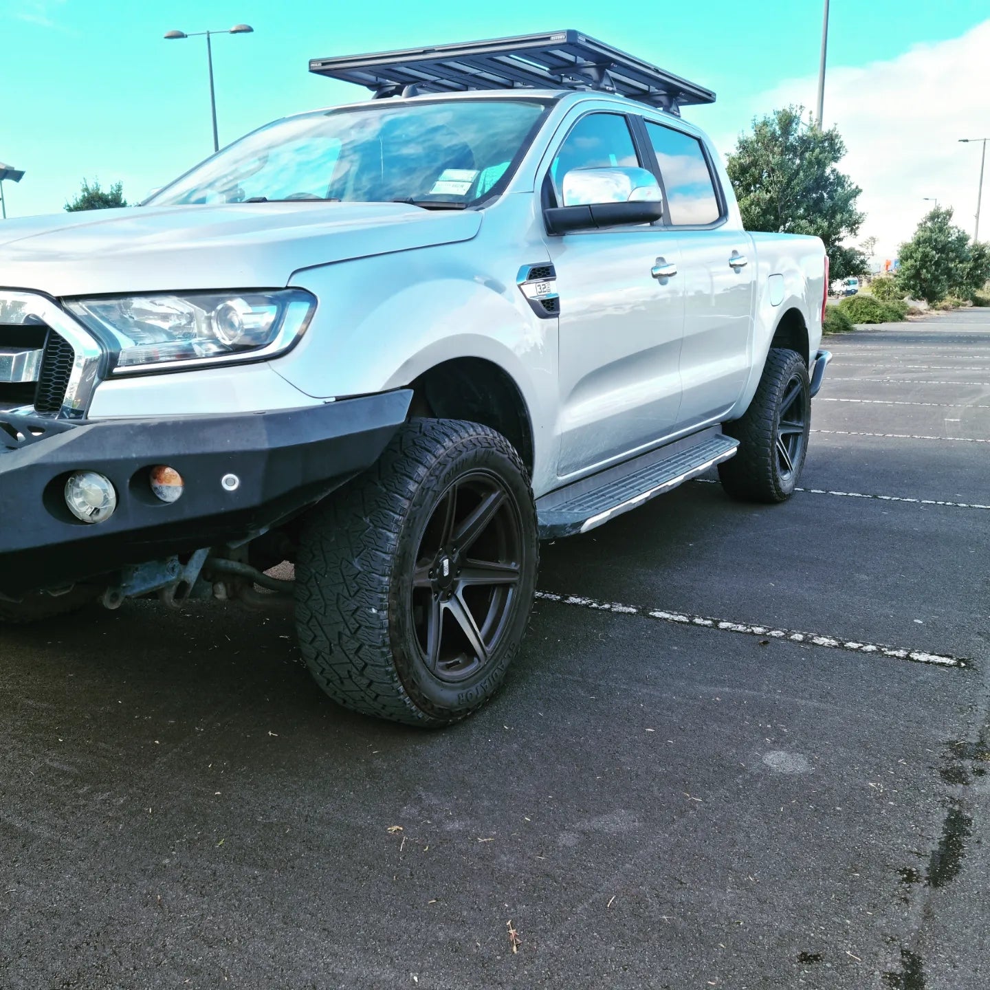 Ford Ranger MK3 1500x1200 Titan Tray with low Mount fit kit Track
